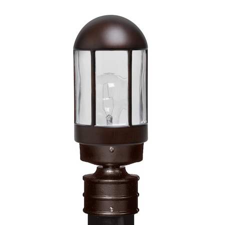 Besa Lighting Costaluz, 3151 Series Post, Bronze 1x75W Incandescent 315198-POST